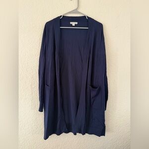 Zenana Outfitters Navy Cardigan Sweater